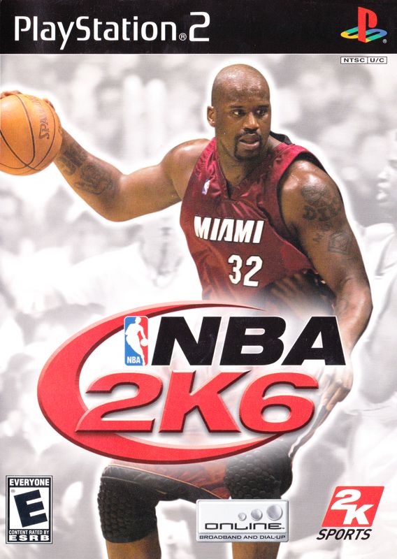 NBA 2K6 box art for Playstation 2
